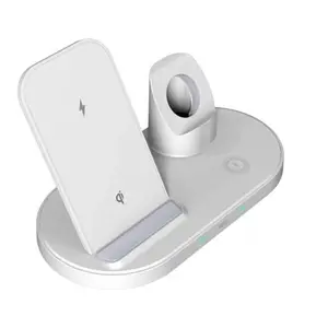 Comparateur de prix : WE Dock de Charge à Induction Apple 3-en-1 pour iPhone/AirPods/Apple Watch - Blanc