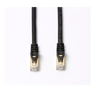 Câble RJ45 droit Diffusion CAT8 S/STP 10 m Noir pas cher