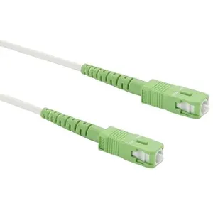 Comparateur de prix : Diffusion Câble Fibre optique pour box Bouygues, SFR et Orange - 3M blanc - Neuf