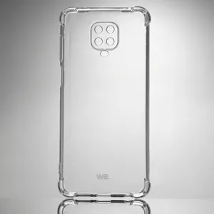 Comparateur de prix : WE Coque de protection TPU XIAOMI REDMI NOTE 9 PRO / REDMI NOTE 9S Transparent: Anti-chocs - ultra résistant   semi-rigide - apparen