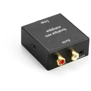 Comparateur de prix : Kit de conversion audio numérique en analogique 2 RCA, 1 entrée jack/o...