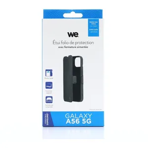 Comparateur de prix : We Etui Folio Fermeture Aimantee Samsung A56 5g Noir