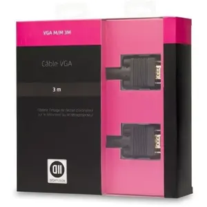 Comparateur de prix : D2DIFFUSION D2 Câble 0 VGA mâle/mâle 3 mètres
