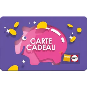 E-carte cadeau Fnac Darty TirelireVendu parfnac