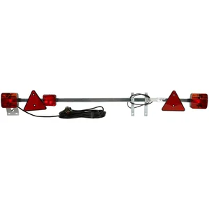 TURBOCAR Rampe De Signalisation Télescopique 1.4 À 2.1 M Avec Feu De Brouillard SpotlightVendu parnorauto