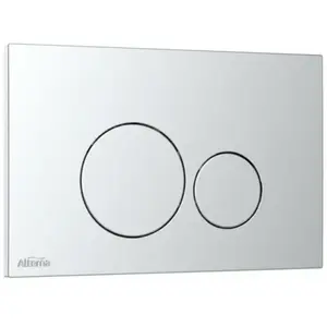 Alterna - plaque de commande duo - pour bâti-support autoportant concerto 2 - chromé k5230-k-ews6Vendu parrue-du-commerce