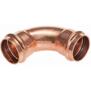 Coude 90 degrés - a sertir - cuivre - femelle / femelle - diamètre 18 mm - sachet de 2 Altech alt02p5002-1800Vendu parrue-du-commerce