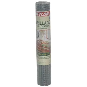 Grillage pour animaux soudé gris, H.0.5 x L.3 m, maille H.12 x l.12.7 ...