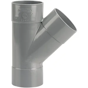 Comparateur de prix : Culotte PVC double femelle 45° D80 - WAVIN - 3026030 TU