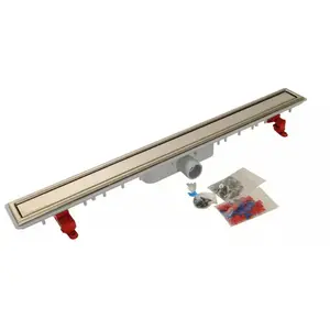 Nicoll Caniveau de douche Nicoll Docia SICANFH90R 890x95mm D40mm sans ...Vendu paramazon