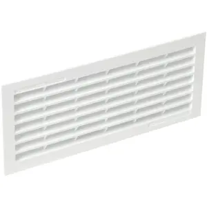 Nicoll Classique PVC : Rectangulaire 96x275, blanche avec moustiquaire pas cher