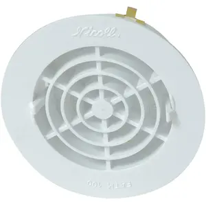 Comparateur de prix : NICOLL Grille de ventilation à encastrer aération intérieur à fermetur...