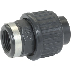 Raccord Pression Pvc Nicoll - Union 3 Pièces Femelle Ø32 - Femelle 1""...