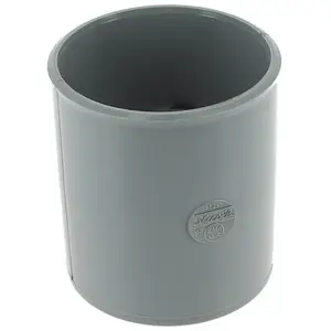 Manchon PVC avec butée - Nicoll - Diamètre 75 mm - Pack de 5Vendu paramazon