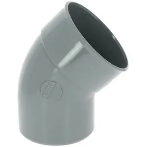 Nicoll - Coude 45° pvc évacuation Mâle Femelle Ø140Vendu paramazon