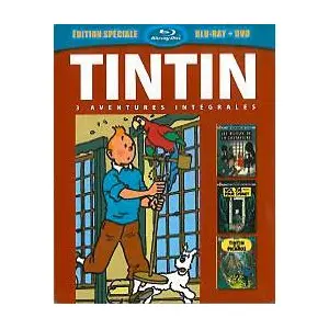 Citel Video Coffret Tintin 3 films Combo Blu-ray + DVD
