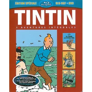 Comparateur de prix : Citel Video Coffret Tintin 3 films Combo Blu-ray + DVD