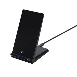 Chargeur induction ESSENTIELB sans fil Noir Stand pas cher