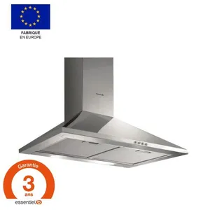 Hotte décorative murale ESSENTIELB EHDT 614i pas cher