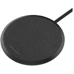 Chargeur induction ADEQWAT sans fil noir ultra-plat 15W pas cher