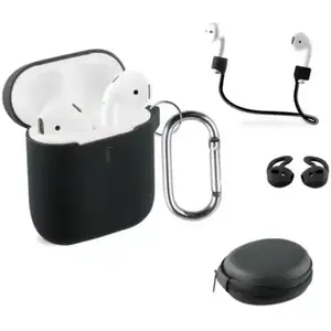 Etui ESSENTIELB Airpods noir pas cher