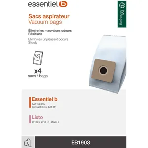 Sac aspirateur ESSENTIELB EB1903 pas cher
