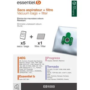 Sac aspirateur ESSENTIELB EB1000 pas cher