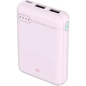 Batterie externe ESSENTIELB 10000 mAh rose pas cher