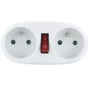 Multiprise ESSENTIELB 2 prises 2x16A/230V (2P+T)Vendu parboulanger