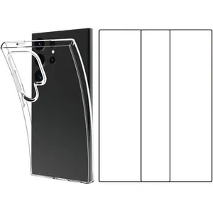 Pack ESSENTIELB Samsung S24 Ultra Coque + verre trempé TU
