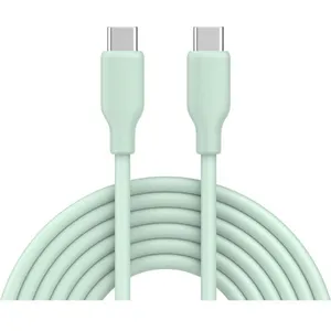 Câble de charge ESSENTIELB vers USB-C silicone 2M Vert pas cher