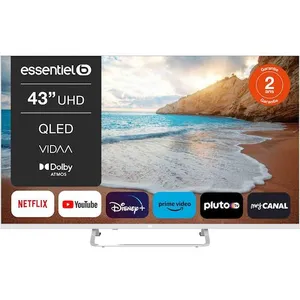 TV QLED ESSENTIELB 43QLED306W - 43 pouces ( 109cm ) pas cher