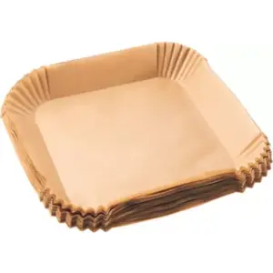 Papier ESSENTIELB Lot de 100 Feuilles Carrées Jetables Antiadhésif - A... pas cher