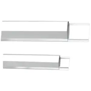 Cache câble TV ESSENTIELB Alu eclipe blanc 1.1m pas cher