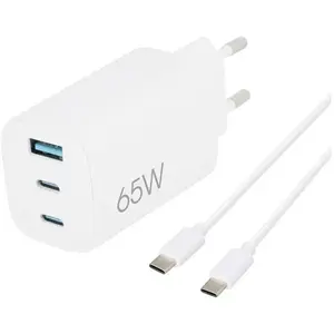 Chargeur Secteur 3 Ports Edenwood 65w 1 Usb A 2 Usb C pas cher