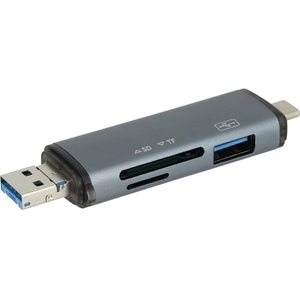 Lecteur De Cartes 6 En 1 Edenwood Usb-a / Usb-c / Micro Usb   Sd, Micr...
