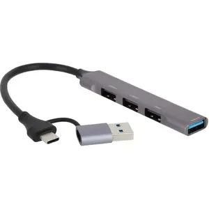 Hub Usb-c Edenwood - 1 Usb 3.0 + 3 Usb 2.0 pas cher