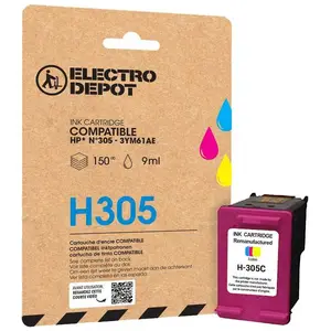 Cartouche D'encre Electro Depot Compatible Hp H305 Couleur pas cher