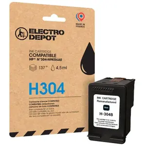 Cartouche D'encre Electro Depot Compatible Hp H304 Noir pas cher