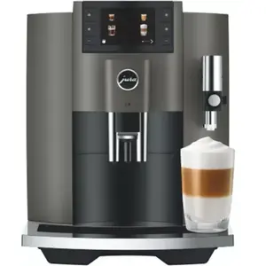 Jura - Expresso Broyeur  Caf. E8 Dark Inox pas cher