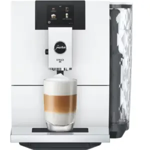 Jura - Expresso Broyeur  Caf. Ena 8 Full Nordic White Two Cups pas cher