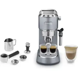 Machine à expresso DELONGHI Dedica Arte EC785.AE bleu + kit barista pas cher