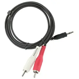 Câble Edenwood Jack 3,5 / 2 Rca Noir 3 pas cher