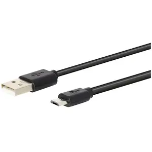 Cable De Charge High One 1m Noir Micro Usb