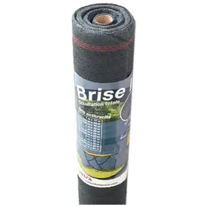 Sodipa - Brise vue occultant en pvc gris anthracite 10 x 1.50 mVendu parcdiscount