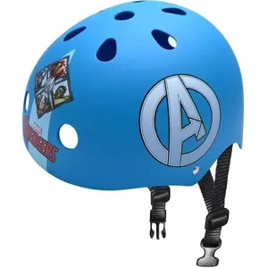 Stamp Unisex-Youth Av299102 Stamp CASQUE SKATE AVENGERS, Bleu, M/53~57 cm EU pas cher