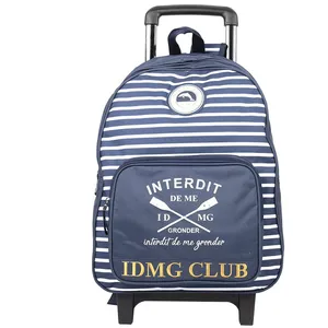 Sac à dos à roulettes INTERDIT DE ME GRONDER Paddle 2 compartiments