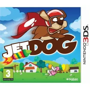 Jeu 3DS - Bigben - Jet Dog - Plateforme Arcade - 3 chiens aux capacités différentes