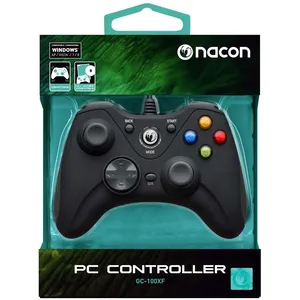Comparateur de prix : Nacon Manette Nacon De Jeu 2 Moteurs De Vibrations Pour Pc Gc-100xf