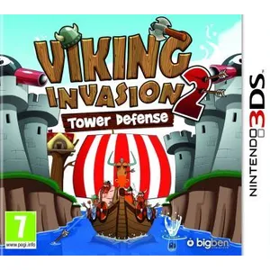 Logithéque Jeu 3DS - BIGBEN - Viking Invasion 2 - Tower Defense - Stratégie - +7 ans pas cher